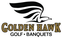 Golden Hawk Golf Course and Banquets Logo